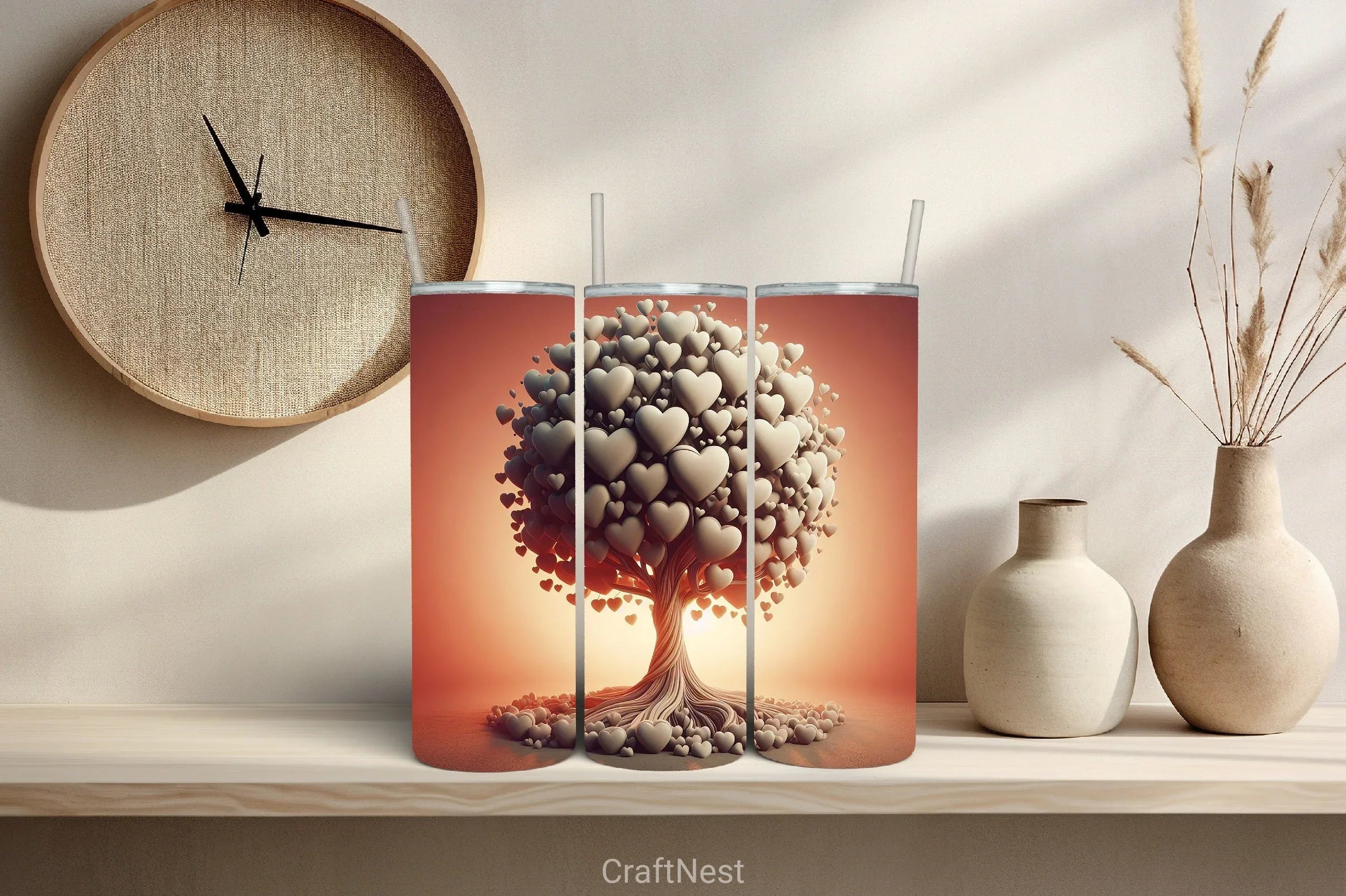 Valentine Tumbler Wrap Bundle 45 - CraftNest - Digital Crafting and Art