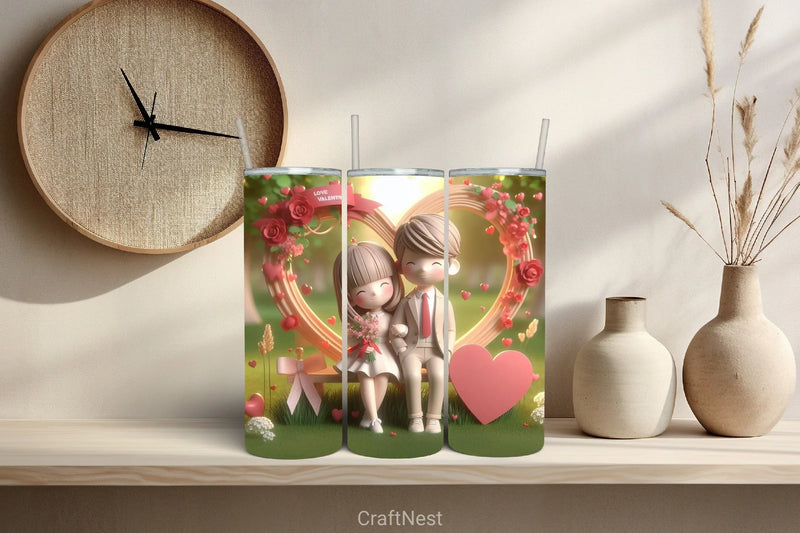 Valentine Tumbler Wrap Bundle 46 - CraftNest - Digital Crafting and Art