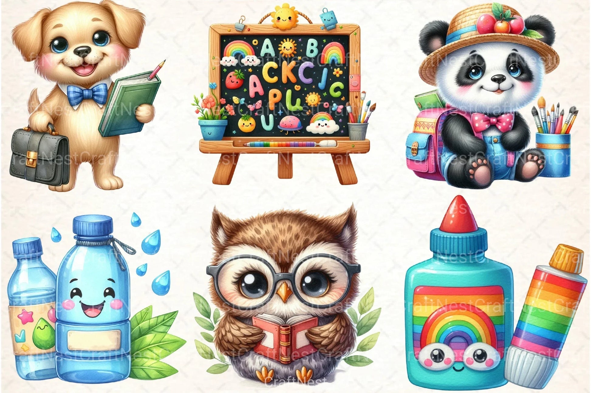 Back to School Clipart Bundle 2 - CraftNest - Digital Crafting and Art