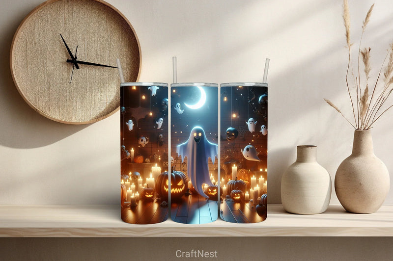 Halloween Tumbler Wrap Bundle 29 - CraftNest - Digital Crafting and Art