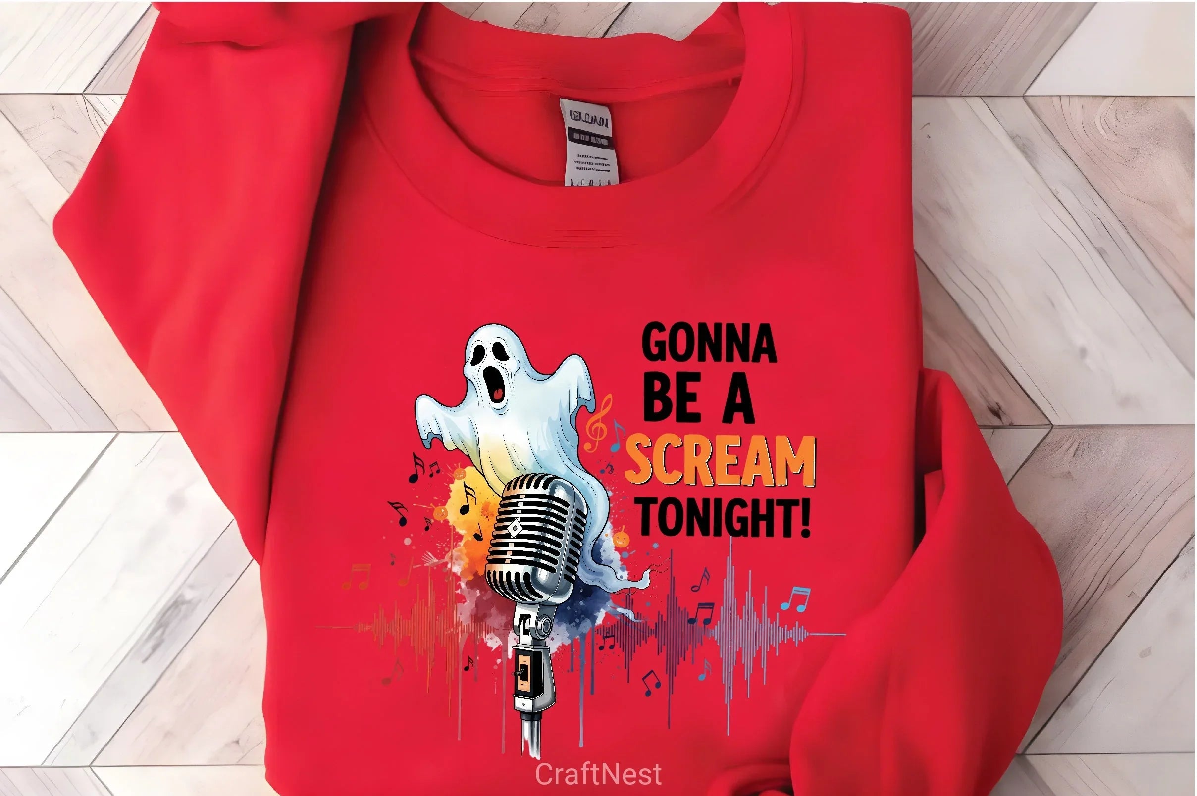 Spooky Sound Waves Clipart Bundle - CraftNest - Digital Crafting and Art