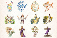 Christian Easter Clipart Bundle Collection - CraftNest - Digital Crafting and Art