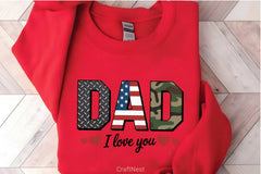Father's Day Bold Dad Design Clipart Bundle - CraftNest - Digital Crafting and Art