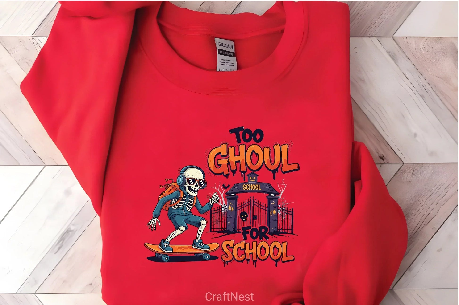 Too Ghoul For School Clipart Bundle - CraftNest - Digital Crafting and Art