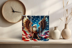 4th of July Tumbler Wrap Bundle 104 - CraftNest - Digital Crafting and Art