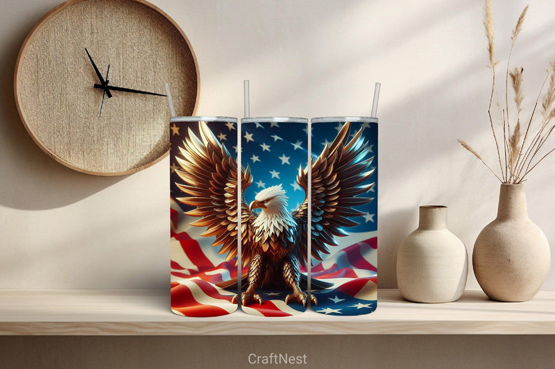 4th of July Tumbler Wrap Bundle 104 - CraftNest - Digital Crafting and Art