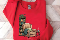 Bookworm's Nook Clipart Bundle - CraftNest - Digital Crafting and Art