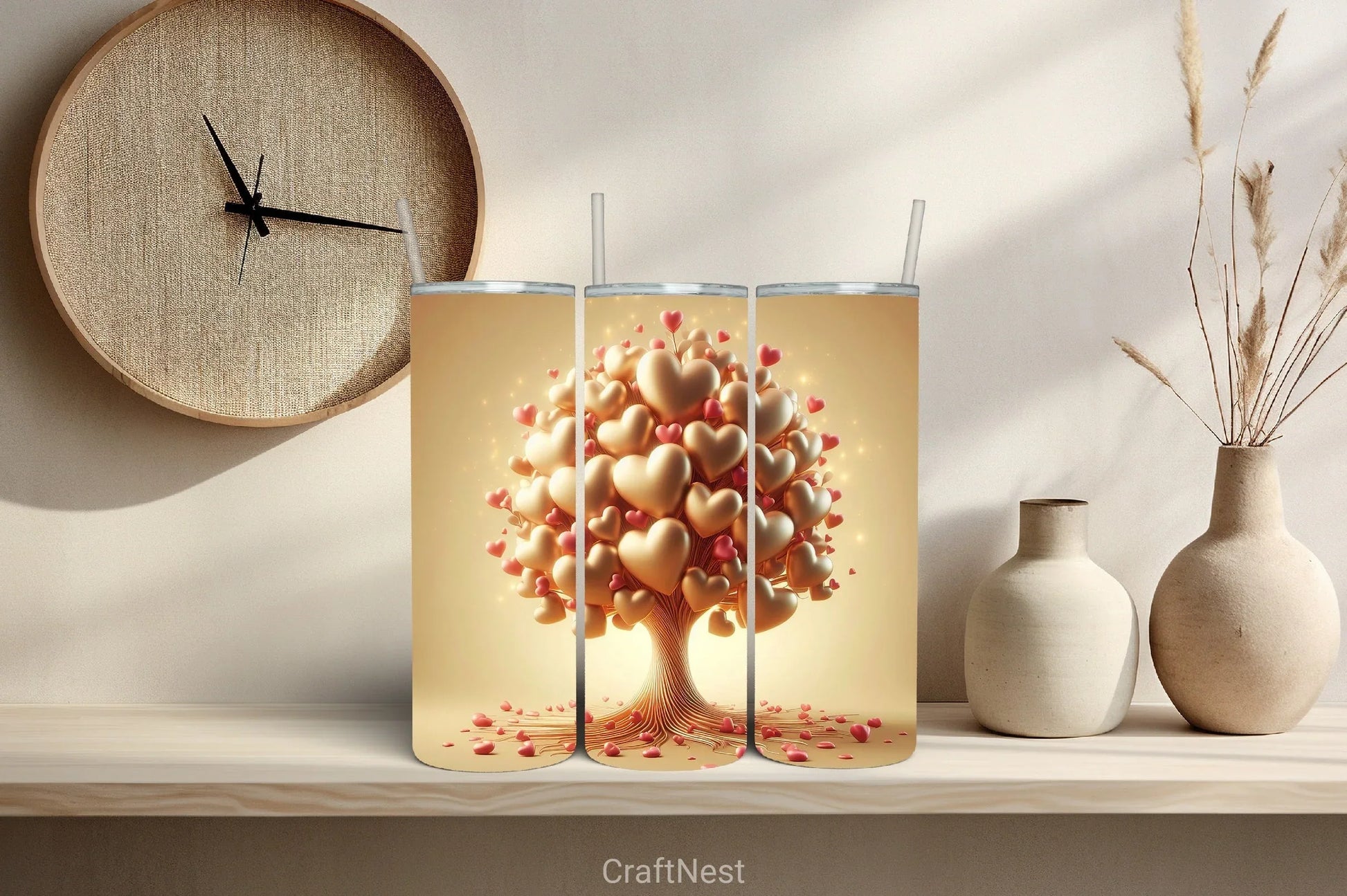 Valentine Tumbler Wrap Bundle 57 - CraftNest - Digital Crafting and Art