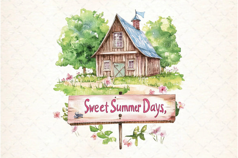 Summer Decorations Clipart Bundle - CraftNest - Digital Crafting and Art