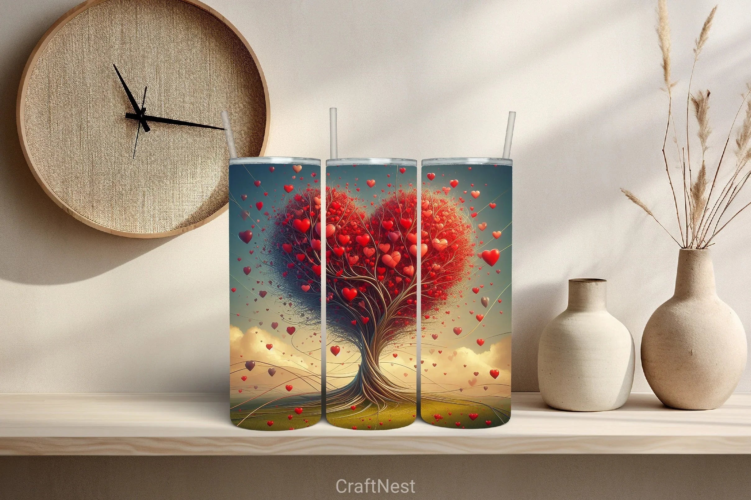 Valentine Tumbler Wrap Bundle 29 - CraftNest - Digital Crafting and Art