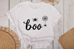 Black Script Boo Halloween Clipart Bundle - CraftNest - Digital Crafting and Art