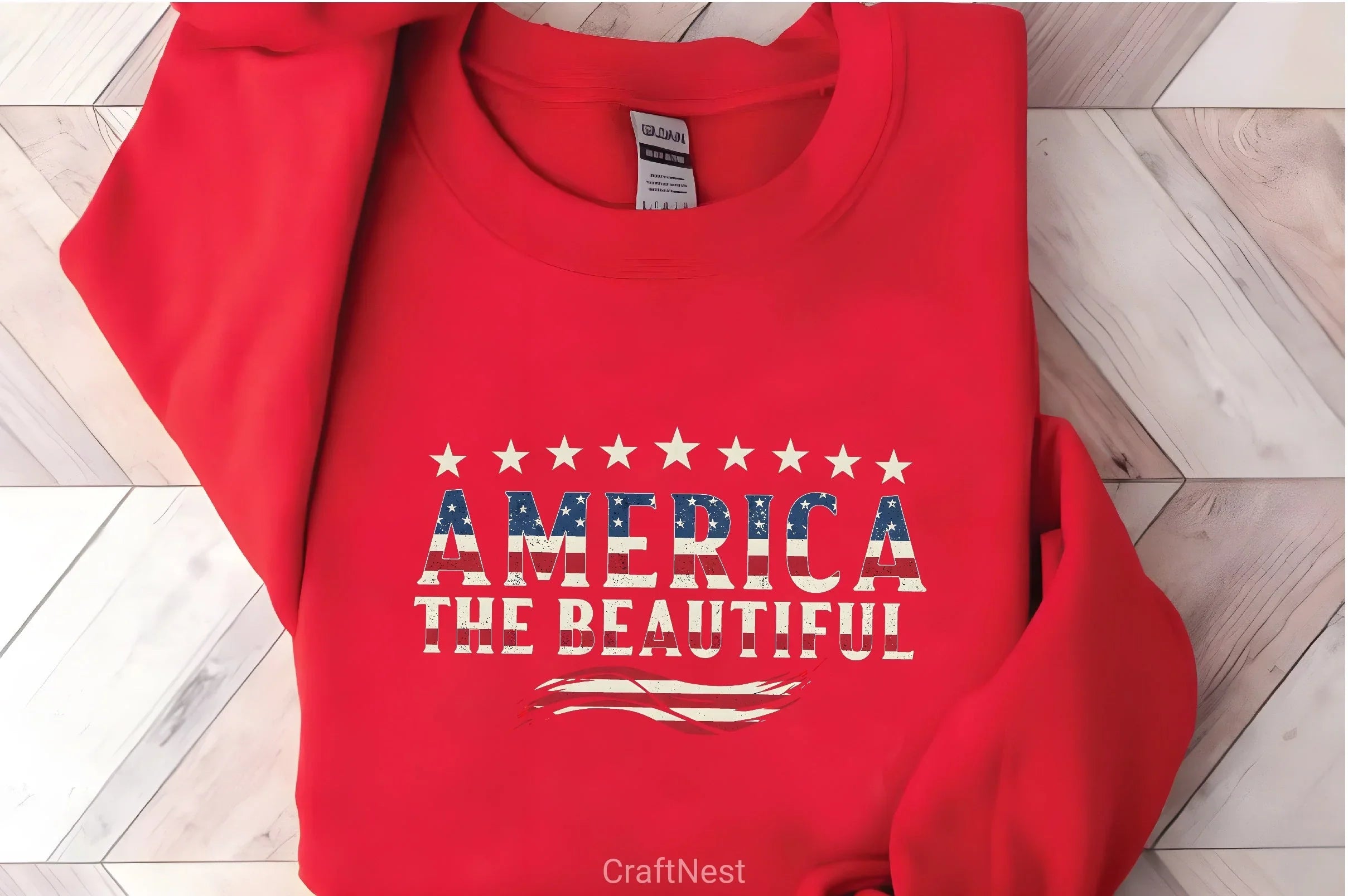 America The Beautiful Shirt Clipart Bundle - CraftNest - Digital Crafting and Art