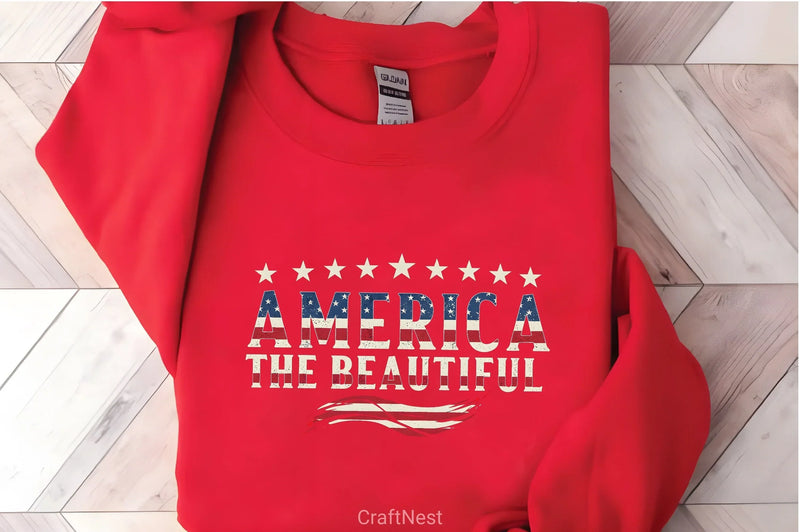 America The Beautiful Shirt Clipart Bundle - CraftNest - Digital Crafting and Art