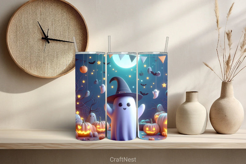 Halloween Tumbler Wrap Bundle 32 - CraftNest - Digital Crafting and Art