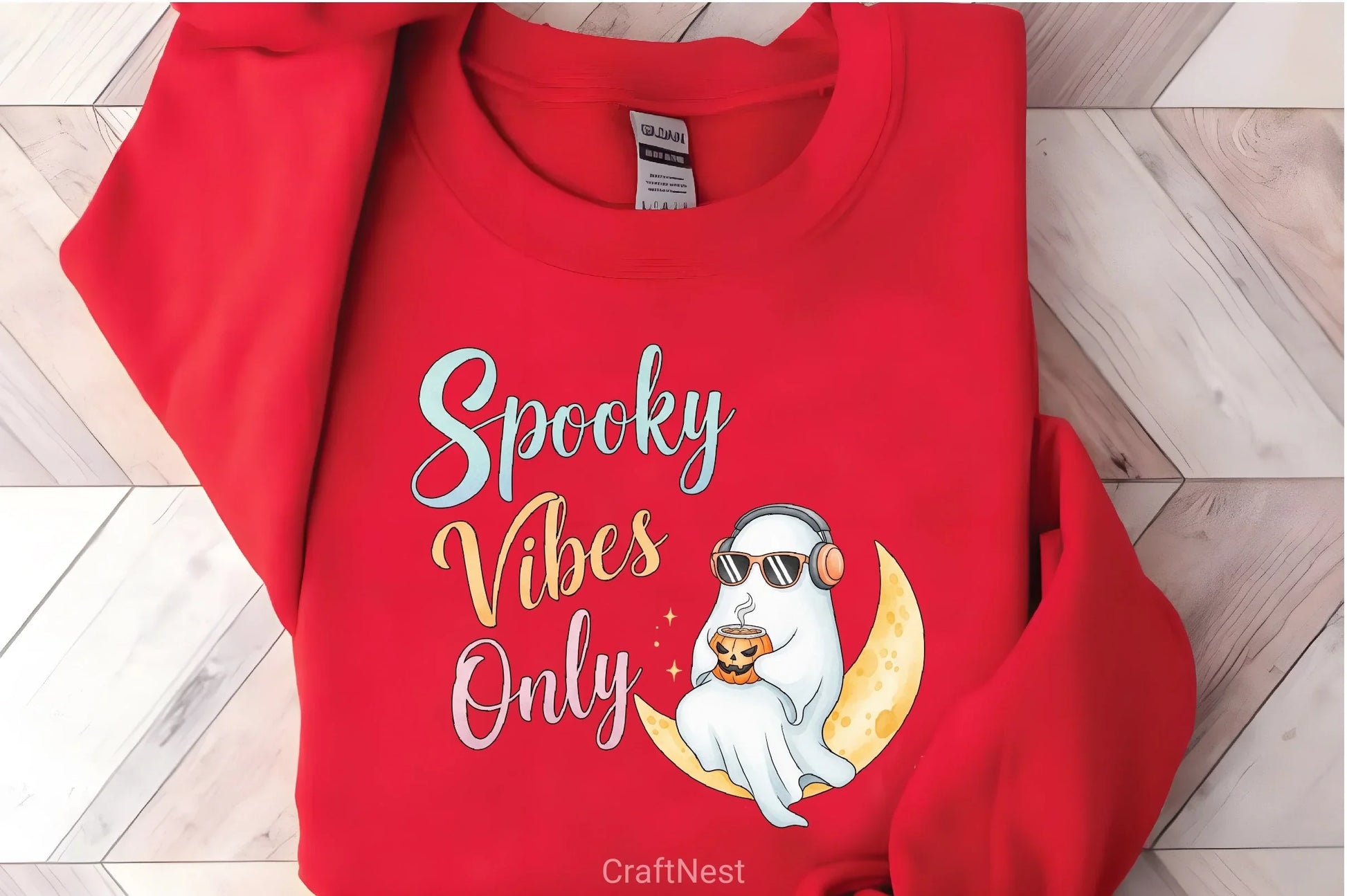 Halloween Ghost Headphones Clipart Bundle - CraftNest - Digital Crafting and Art