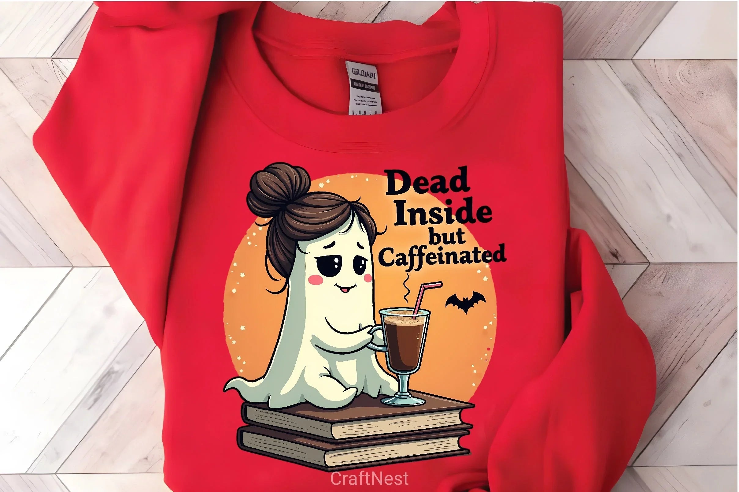 70s Retro Halloween Ghost Clipart Bundle - CraftNest - Digital Crafting and Art