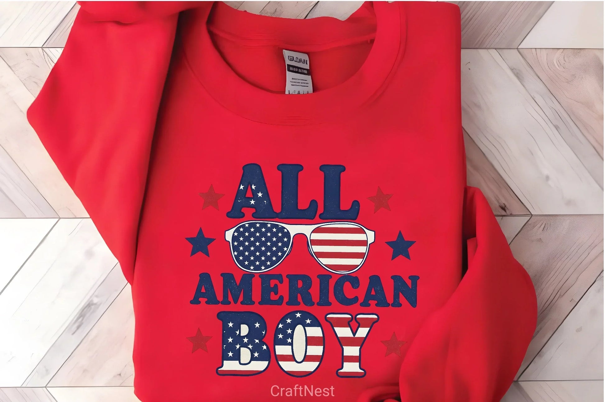 All American Boy Shirt Clipart Bundle - CraftNest - Digital Crafting and Art