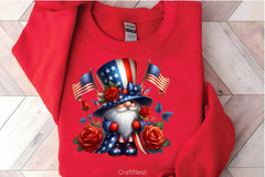 4th of July Gnomes Clipart Bundle 3 - CraftNest - Digital Crafting and Art