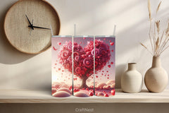 Valentine Tumbler Wrap Bundle 27 - CraftNest - Digital Crafting and Art