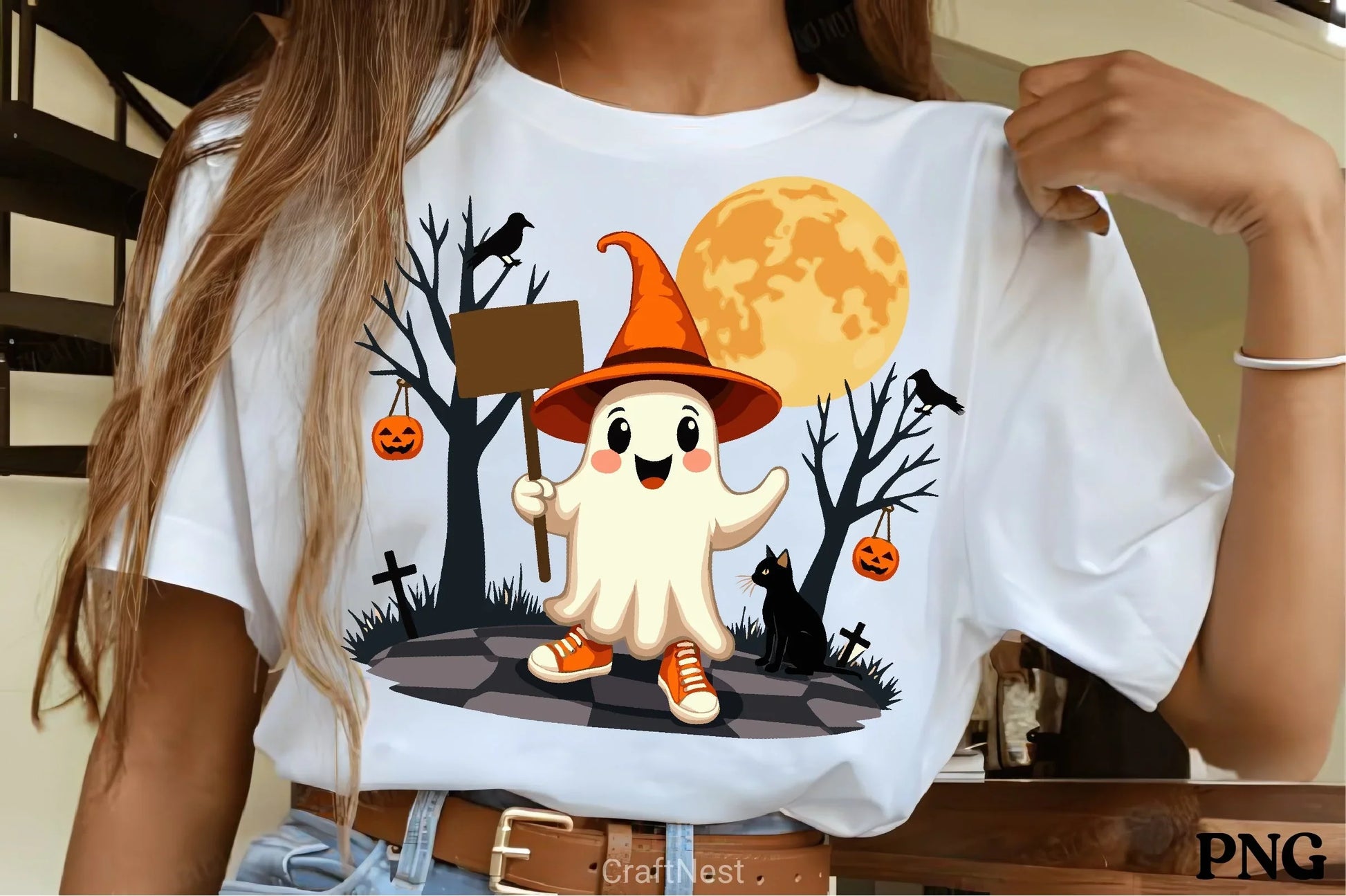 Cheerful Ghost Clipart Bundle - CraftNest - Digital Crafting and Art