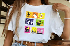 Halloween Stamps: Ghosts, Pumpkins & Black Cat Clipart Bundle - CraftNest - Digital Crafting and Art