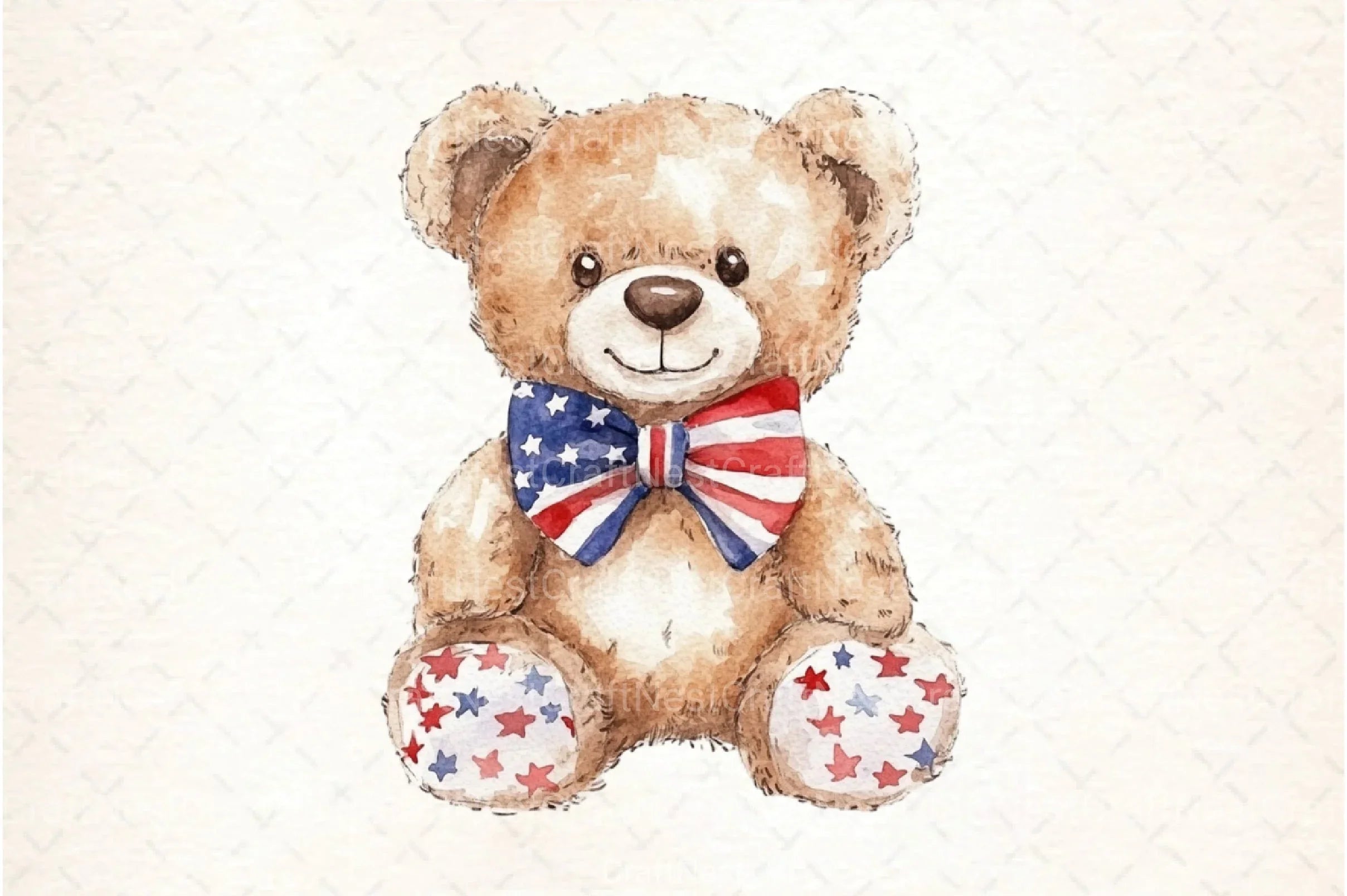 4th of July Clipart Bundle 1234 - CraftNest - Digital Crafting and Art