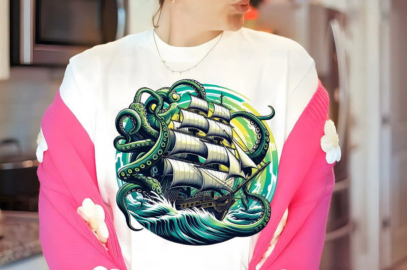 Kraken's Wrath Clipart Bundle - CraftNest - Digital Crafting and Art