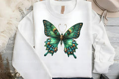 St. Patrick's Day Butterfly Clipart Bundle - CraftNest - Digital Crafting and Art