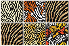 Vector Animal Print Patterns Clipart Bundle - CraftNest - Digital Crafting and Art