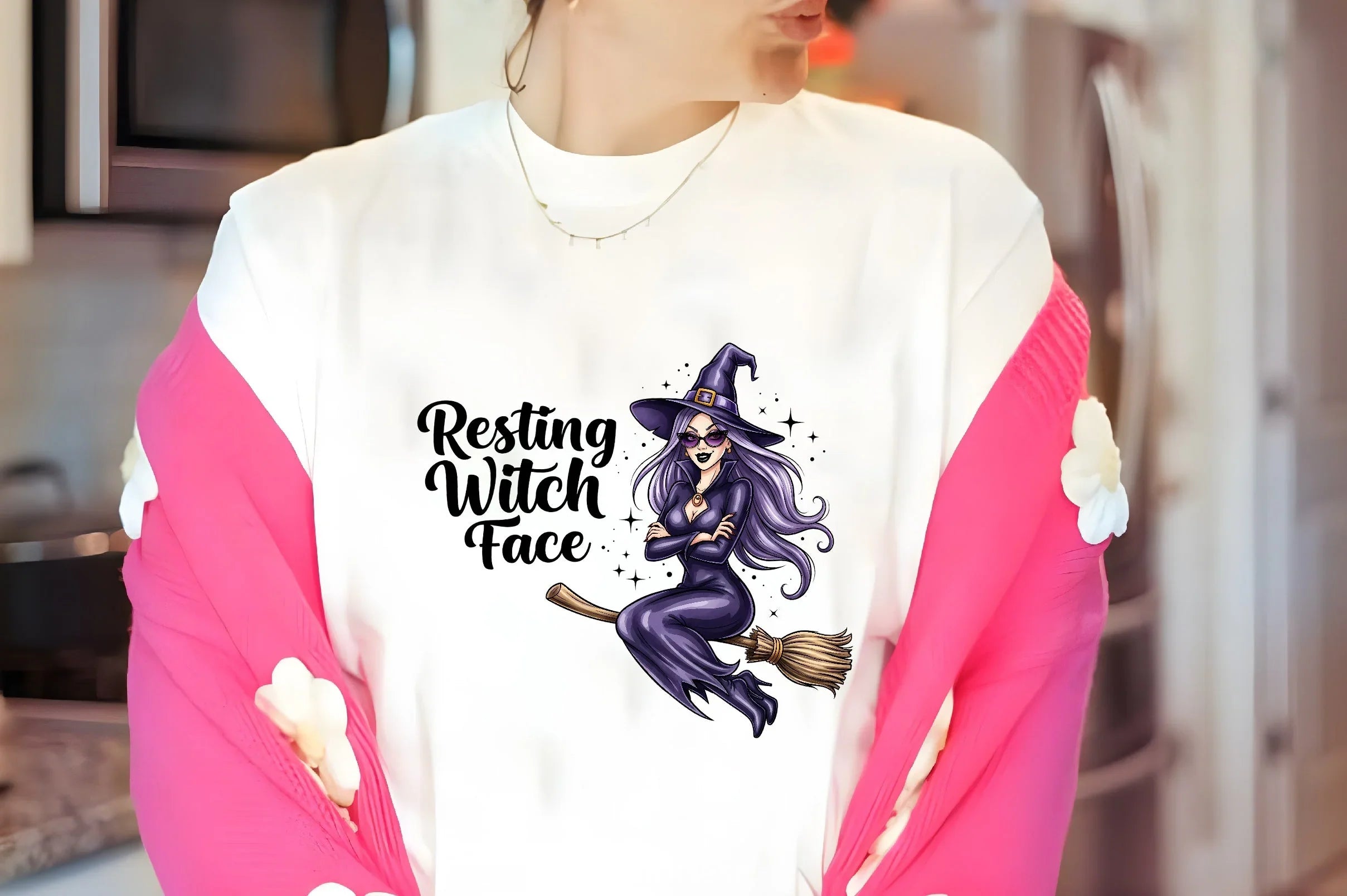 Resting Witch Face Clipart Bundle 2 - CraftNest - Digital Crafting and Art