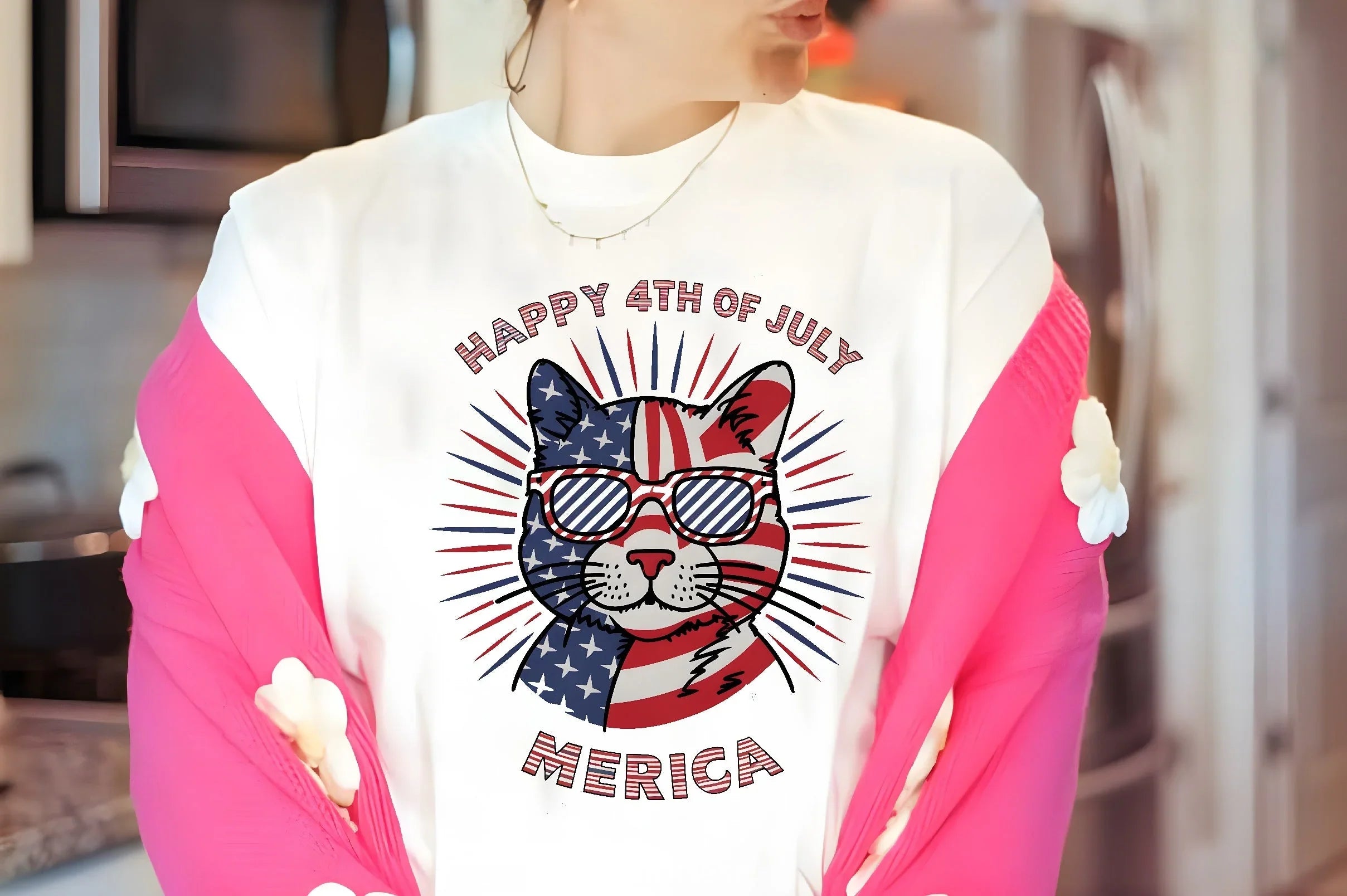 Patriotic Cat Clipart Bundle - CraftNest - Digital Crafting and Art