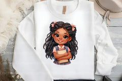 Black Kids Back to School Clipart Bundle - CraftNest - Digital Crafting and Art