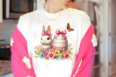 Cute Easter Bunny Clipart Bundle - CraftNest - Digital Crafting and Art