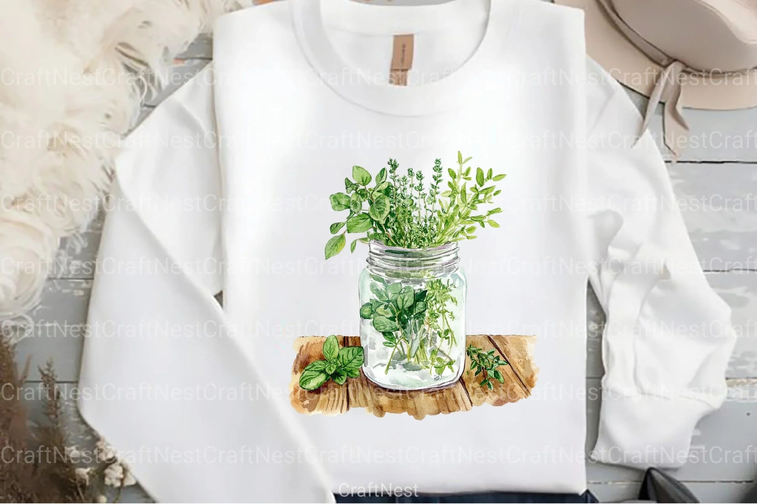 Green Spring Outdoor Clipart Bundle - CraftNest - Digital Crafting and Art