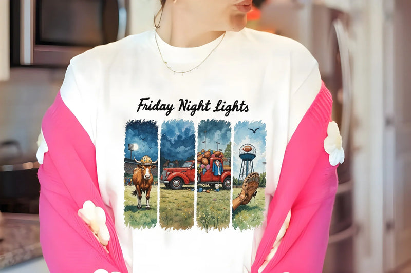 Friday Night Lights Clipart Bundle - CraftNest - Digital Crafting and Art