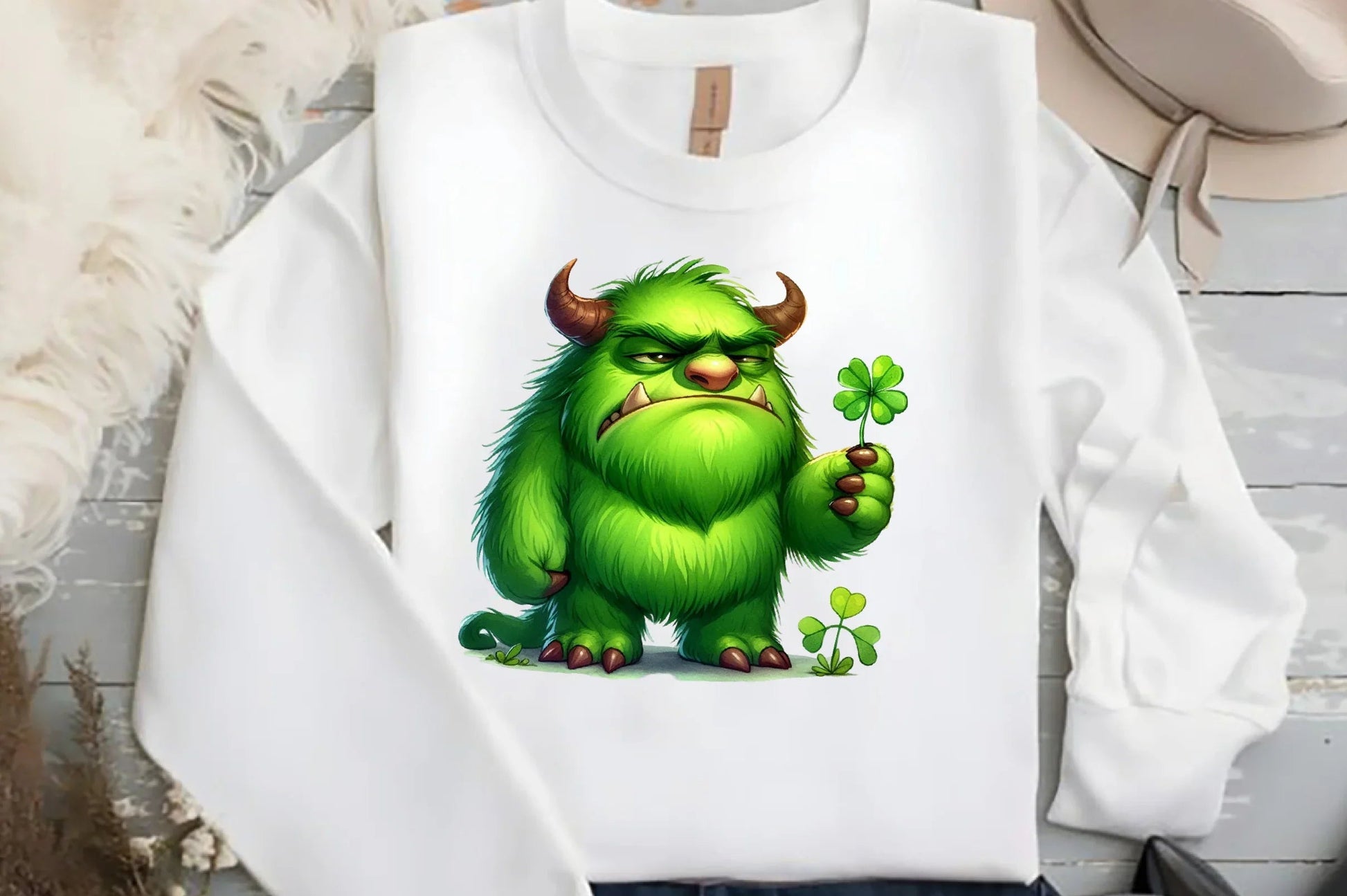 St. Patrick's Day Monsters Clipart Bundle - CraftNest - Digital Crafting and Art