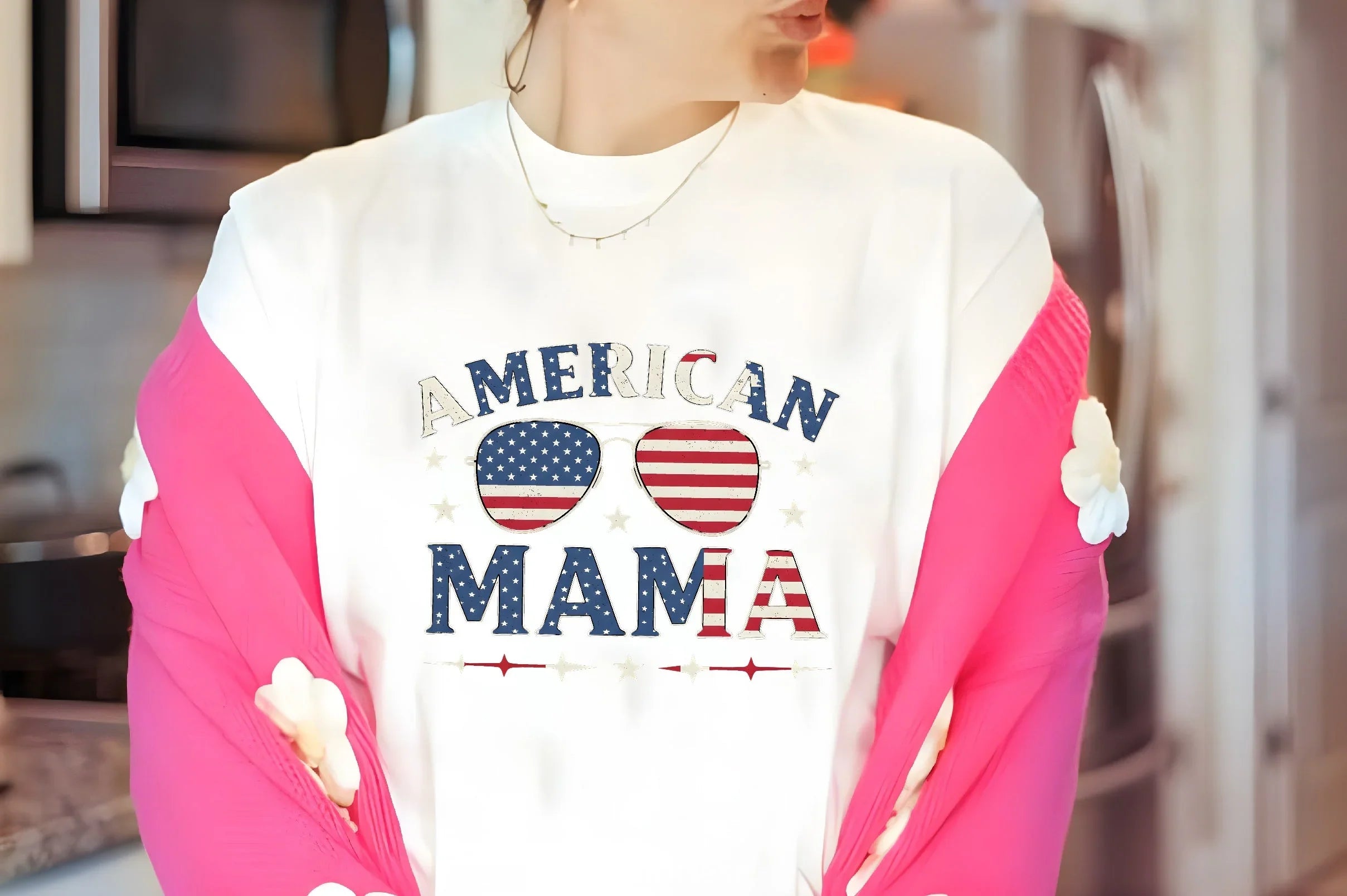 American Mama Shirt 4th of July Clipart Bundle - CraftNest - Digital Crafting and Art