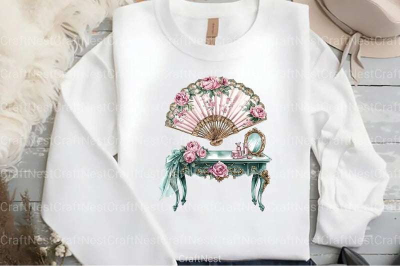 Rococo Florals Clipart Bundle - CraftNest - Digital Crafting and Art