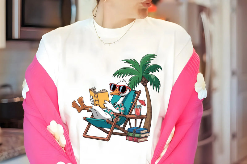 Goose Beach Chair Clipart Bundle - CraftNest - Digital Crafting and Art