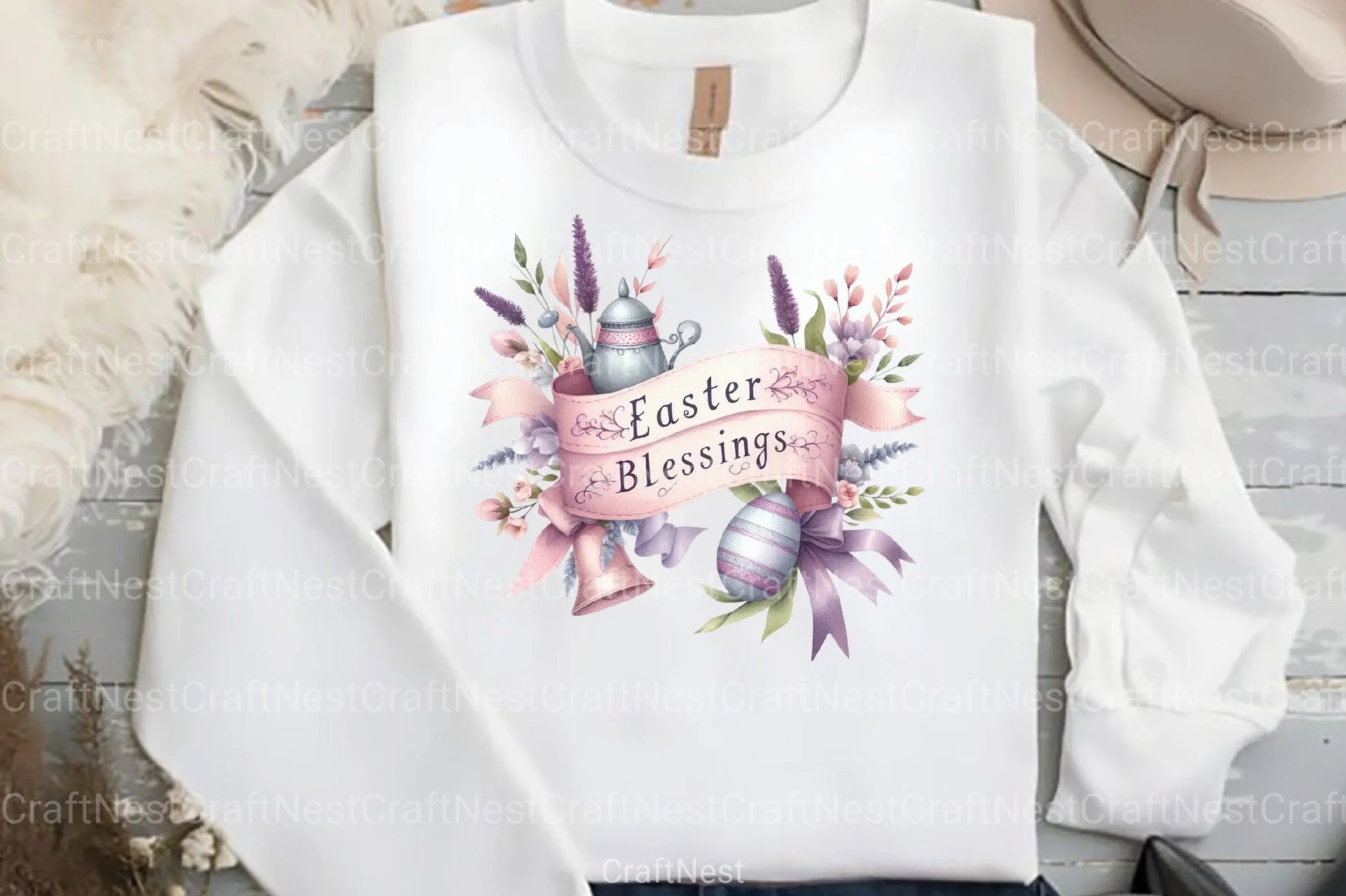 Pastel Christian Easter Clipart Bundle 1 - CraftNest - Digital Crafting and Art