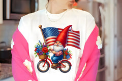 Memorial Day Gnomes Clipart Bundle 3 - CraftNest - Digital Crafting and Art