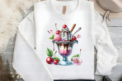 Summer Ice Cream Clipart Bundle 9 - CraftNest - Digital Crafting and Art