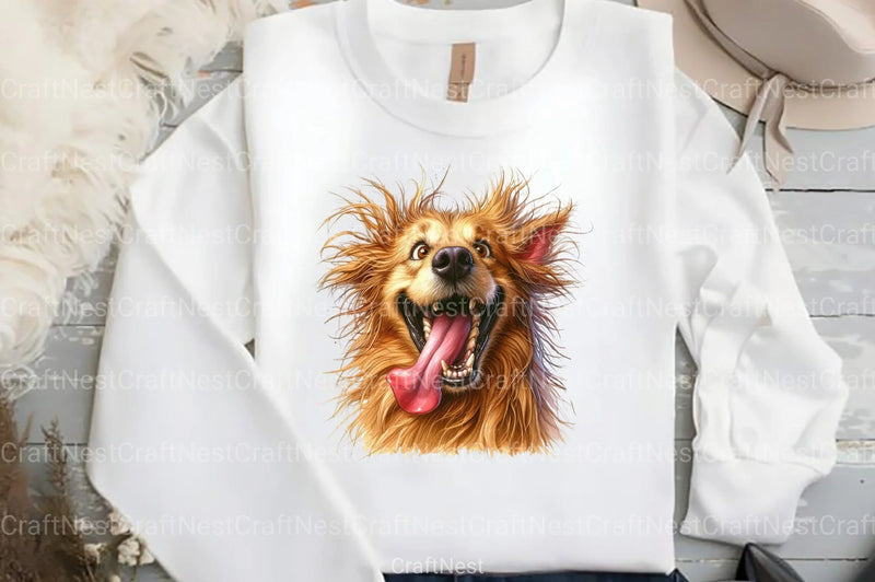 Quirky Funny Dog Clipart Bundle 8 - CraftNest - Digital Crafting and Art