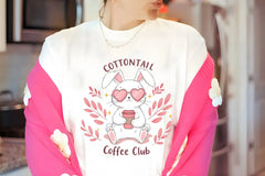 Retro Easter Bunny Iced Coffee Clipart - CraftNest - Digital Crafting and Art