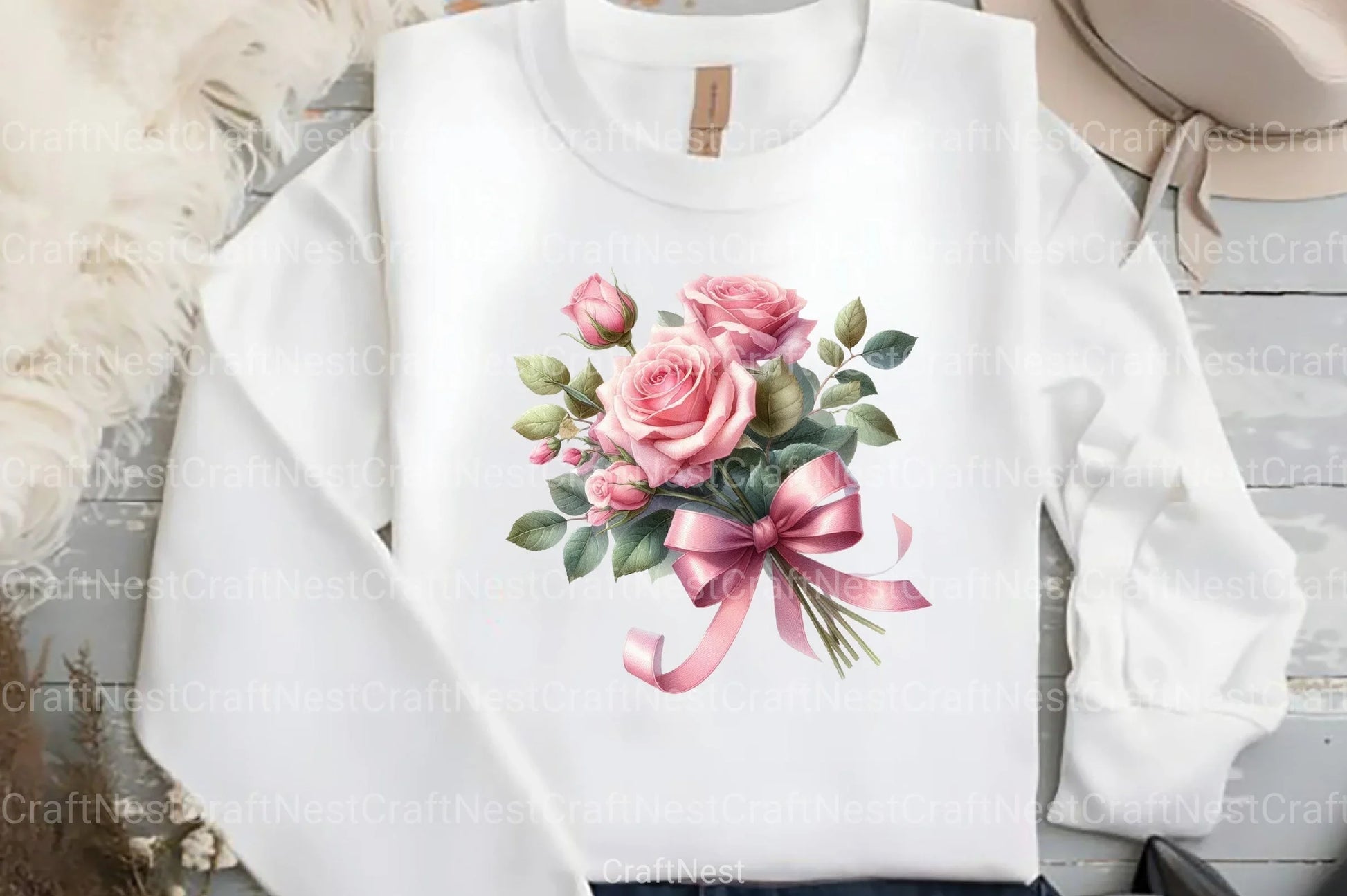 Floral Mother's Day Clipart Bundle 4 - CraftNest - Digital Crafting and Art