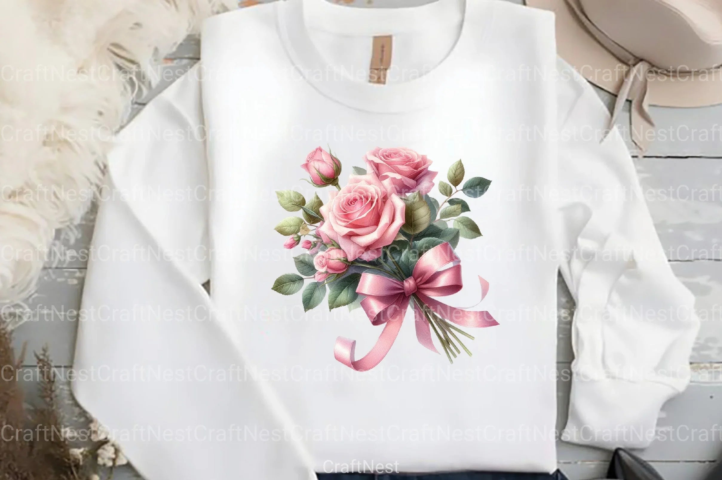 Floral Mother's Day Clipart Bundle 4 - CraftNest - Digital Crafting and Art