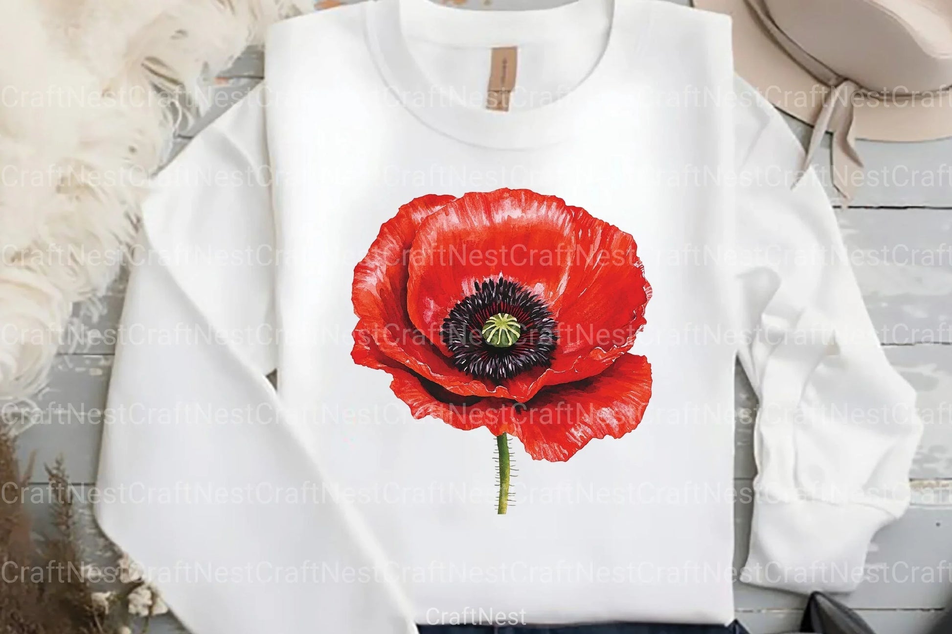 Boho Flowers Clipart Bundle 99 - CraftNest - Digital Crafting and Art