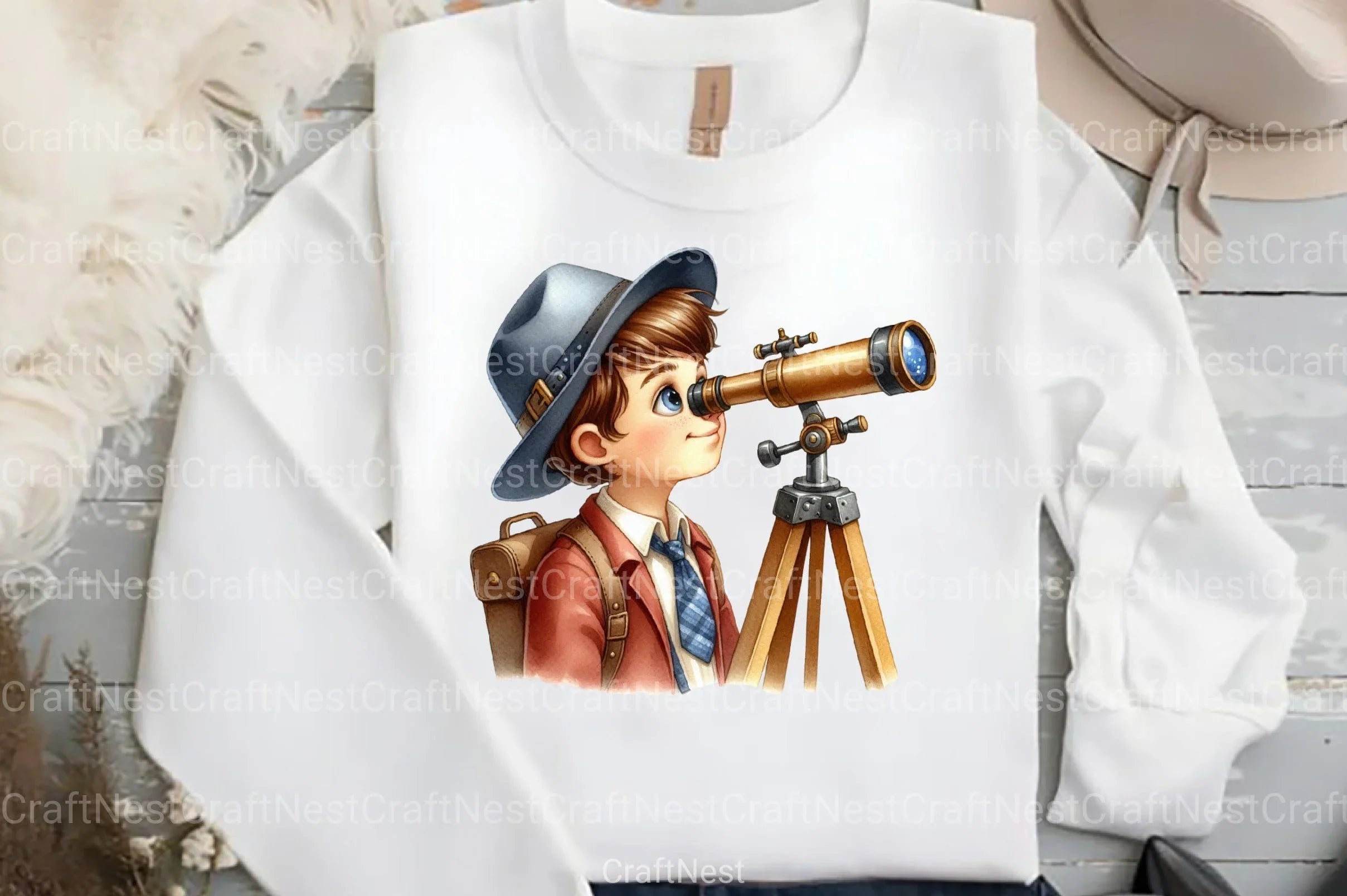 Children Student Boys & Girls Clipart Bundle - CraftNest - Digital Crafting and Art