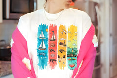 Colorful Stripe T Shirt Design Bundle - CraftNest - Digital Crafting and Art