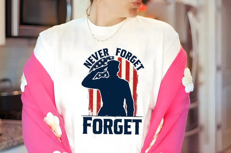 Never Forget Memorial Day Clipart Bundle 4 - CraftNest - Digital Crafting and Art